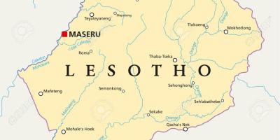 ਨਕਸ਼ਾ ਦੇ maseru Lesotho